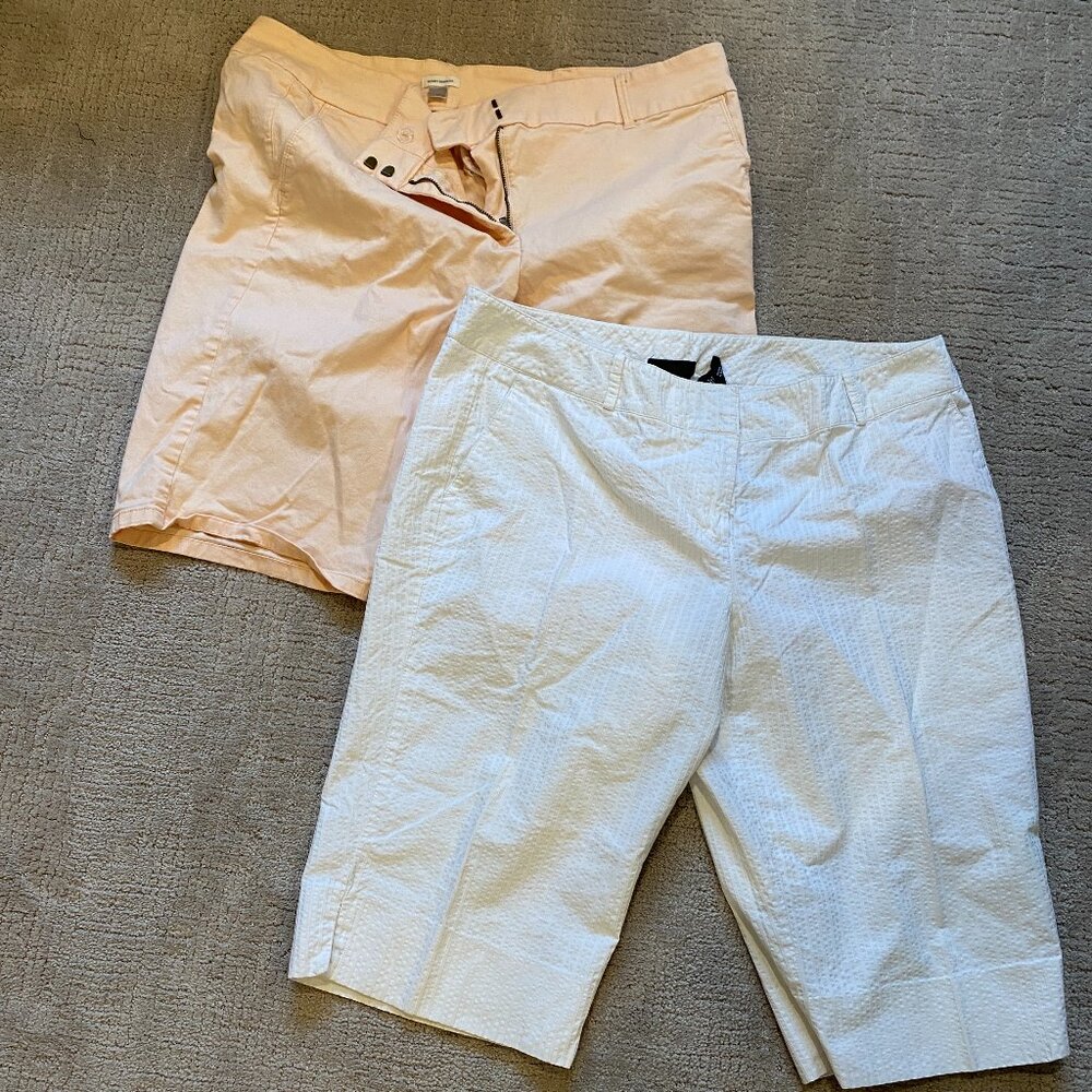 Cotton Bermuda Shorts - 2 Pairs
